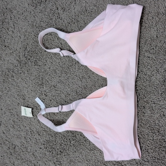 Aerie Sunnie Bra Real Good Light Pink Wire Free Wireless Size 34A - Picture 7 of 11